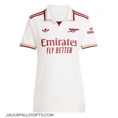 Arsenal Piero Hincapie #5 Kolmaspaita Naiset 2025-26 Lyhythihainen Arsenal Piero Hincapie #5 Kolmaspaita Naiset 2025-26 Lyhythihainen